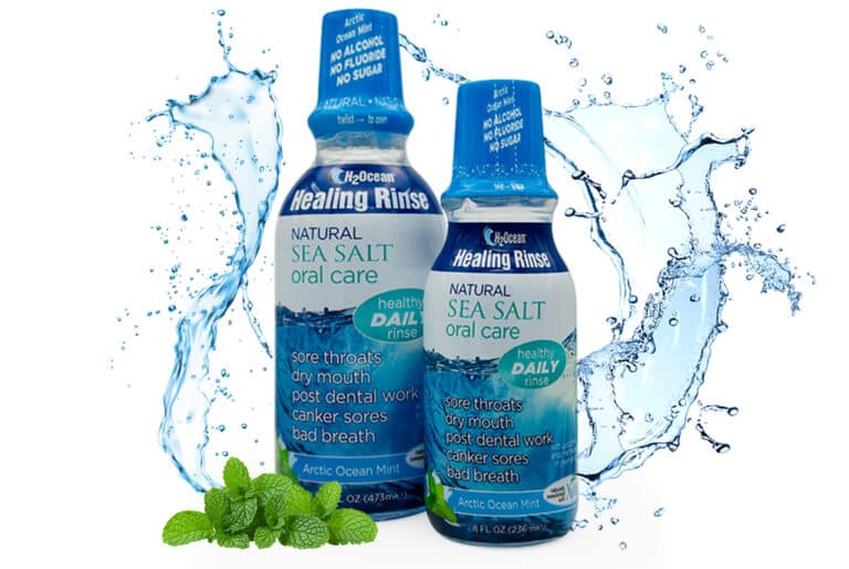 H2Ocean Healing Rinse Mouthwash - Arctic Mint