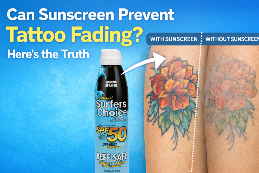 Sunscreen for Tattoos: Can Sunscreen Prevent Tattoo Fading? - H2Ocean